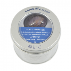 yoni jajček ametist, lajšanje menstrualnih krčev in simptomov menopavze