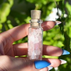 roževec drobni kristali kristaloterapija spell jars