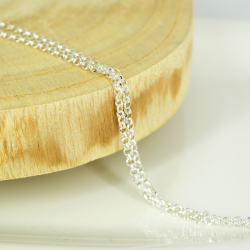 silver chain, silver necklace, silver, silver 925,