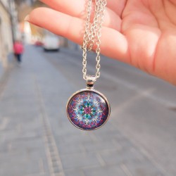 mandala necklace, energy necklace, affordable prices, crytsal shop
