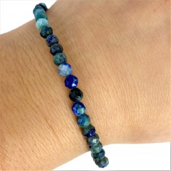 azurite crystal, energy jewelry, crystal bracelet, crystal shop