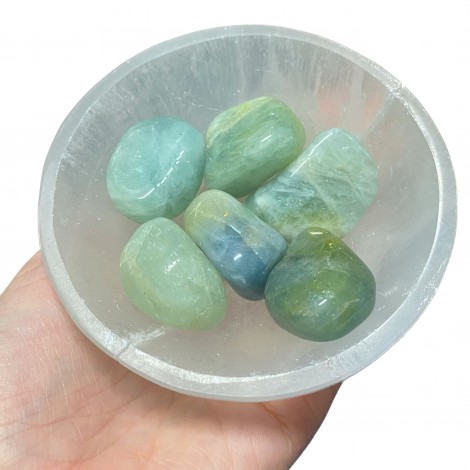 aquamarine, pocket crystal