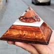 sunstone, orgonite pyramid, sun stone pyramid, crystal shop.