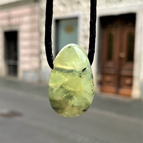 prehnite necklace, crystal necklace, energy jewelry, affordable jewelry, crystal shop