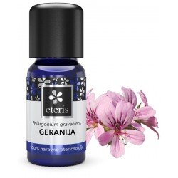 geranija, eterično olje geranija, aromaterapija,