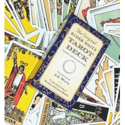 Cardstock Rider Waite original tarot cards deck