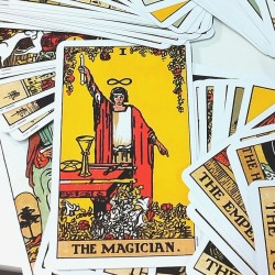 Cardstock rider waite original tarot cards deck