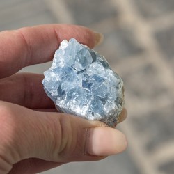 celestine, celestine crystal, celestine geode, celestine cluster, celestine raw piece