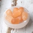 oranžen selenit, selenit, kristali za prečiščevanje, kristali za zaščito, selenit žepni kristal