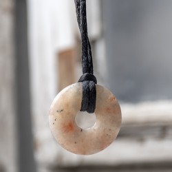 natural sun stone, sun stone, crystal necklace, energy crystals