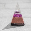 amethyst, orgonite, orgonite pyramid