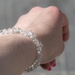 clear quartz, crystal quartz, crystal bracelet, energy jewellery