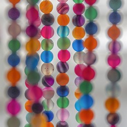 agate, colour agate, agate pearls, crystal pearls