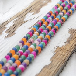 agate, colour agate, agate pearls, crystal pearls