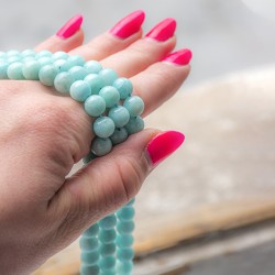 amazonite, amazonite crystal, amazonite pearls, crystal pearls