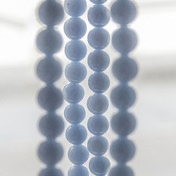 angelite, aneglite crystal, aneglite pearls, crystal pearls