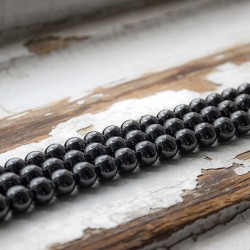 črni turmalin, črni turmalin kristal, črni turmalin perle, kristalne perle, perle iz kristalov