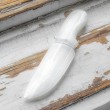 selenite, selenite crystal, ritual knife, crystal ritual knife, energy crystal, protection crystal
