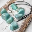 amazonite, amazonite crystal, amazonite necklace, amazonite jewellery