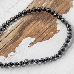 energijska zapestnica za zaščito iz kristala črni turmalin