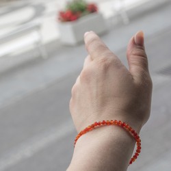 karneol Karneol zapestnica karneol kristal, karneol nakit, karneol zapestnica, oranžen kristal