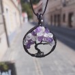 ametist in kamena strela, drevo življenja, trgovina s kristali