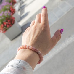 Andean opal, Andean pink opal, Andean pink opal bracelet, crystals for love, crystals for relationships