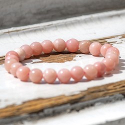 Andean opal, Andean pink opal, Andean pink opal bracelet, crystals for love, crystals for relationships