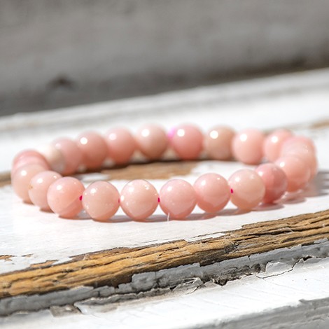Andean opal, Andean pink opal, Andean pink opal bracelet, crystals for love, crystals for relationships