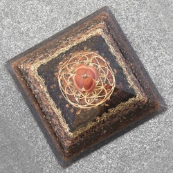 carnelian, citrine, garnet, black tourmaline, orgonite, orgonite pyramid, energy crystals