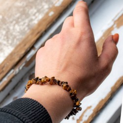 TIGER EYE bracelet, tiger eye crystals, tiger eye gemstone