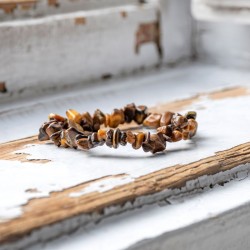 TIGROVO OKO zapestnica čips tigrovo oko tigrovo oko nakit