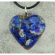 lapis lazuli ogrlica orgonit energijski nakit pomirja mir