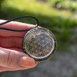 citrine, black tourmaline, orgonite, orgonite necklace, energy necklace, protection, strength, optimism