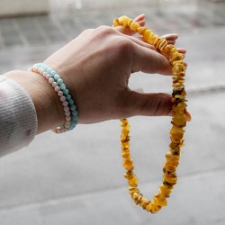amber, amber necklace, amber crystal, crystal necklace