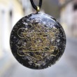 moonstone,black tourmaline, orgonite, orgonite necklace, transformation crystal, anti stress crystal, power, strength