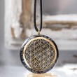 sodalite, black tourmaline,orgonite,orgonite necklace, energy necklace, communication crystal, study crystal, strength