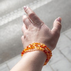 carnelian, carnelian crystal, carnelian bracelet, orange carnelian, happiness crystal