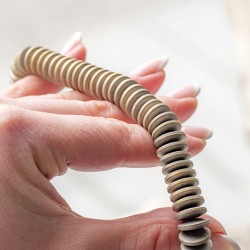 hematit, hematit kristal, hematit perle, kristalne perle, perle iz kristalov, zlati hematit