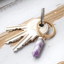 ametist obesek, obesek za ključe s kristalom, trgovina s kristali, hitra dostava, kristali po ugodni ceni, kristal proti stresu