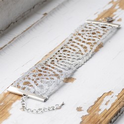 čipka, klekljan nakit, čipka zapestnica, slovenska čipka, čipka nakit ročno delo unikat made in slovenia