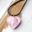 rose quartz, orgonite, orgonite necklace, orgonite jewellery, energy jewellery, love crystal