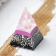 rose quartz, orgonite, orgonite pyramid, rose quartz orgonite pyramid, love crystal