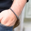 HEMATITE man's bracelet 4 mm