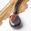 mahagoni obsidian, mahagoni obsidian kristal, mahagoni obsidian ogrlica, nakit s kristali, ogrlica s kristali
