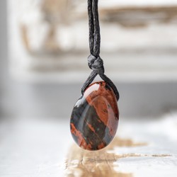 mahagoni obsidian, mahagoni obsidian kristal, mahagoni obsidian ogrlica, nakit s kristali, ogrlica s kristali