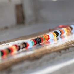 agate, colour agate, agate pearls, crystal pearls