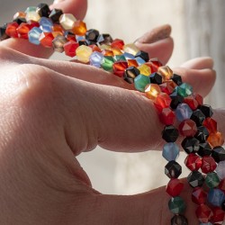 agate, colour agate, agate pearls, crystal pearls