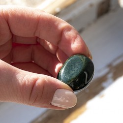 GREEN JASPER pocket crystal