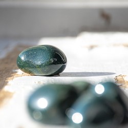 GREEN JASPER pocket crystal